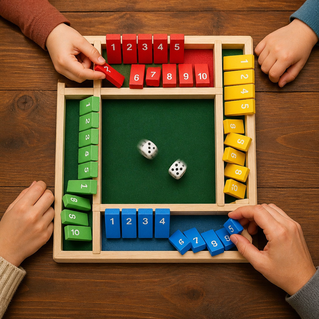 MindPlay™ — Échangez le Temps d'Écran Contre de Vraies Rires en Famille Avec des Dés en Bois