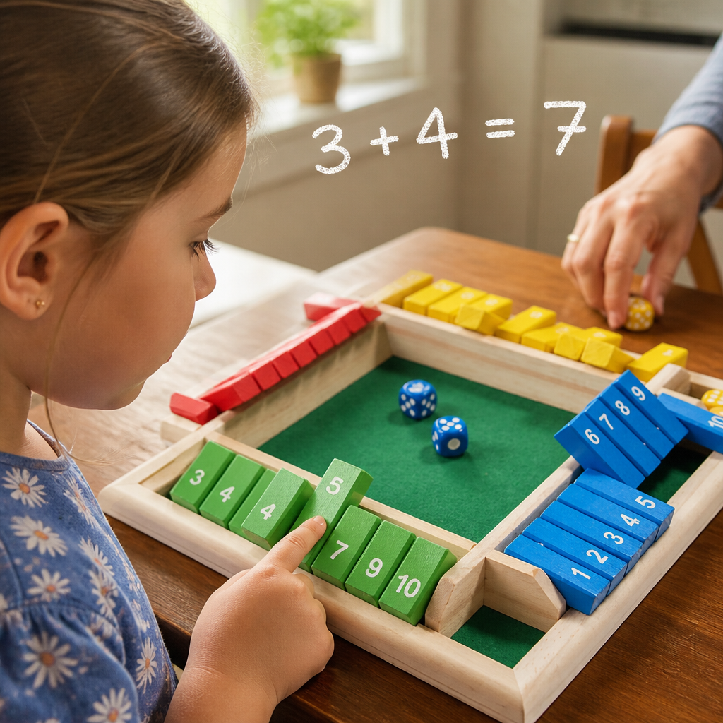 MindPlay™ — Échangez le Temps d'Écran Contre de Vraies Rires en Famille Avec des Dés en Bois