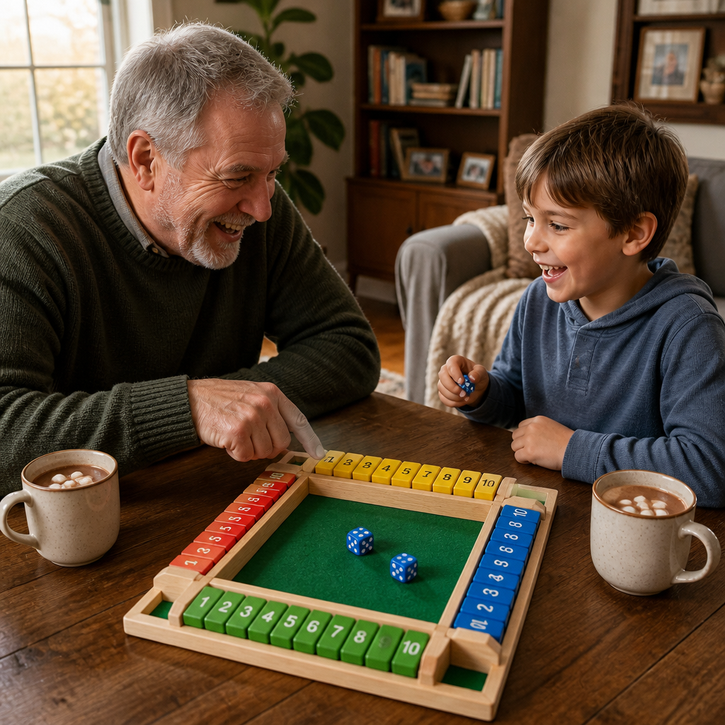 MindPlay™ — Échangez le Temps d'Écran Contre de Vraies Rires en Famille Avec des Dés en Bois