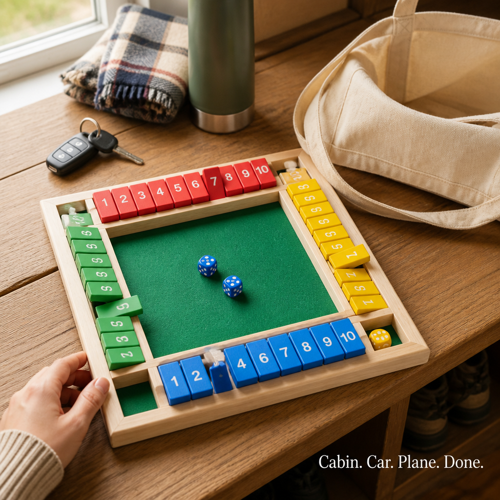 MindPlay™ — Échangez le Temps d'Écran Contre de Vraies Rires en Famille Avec des Dés en Bois