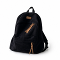 Sac à dos minimaliste en velours côtelé de grande capacité