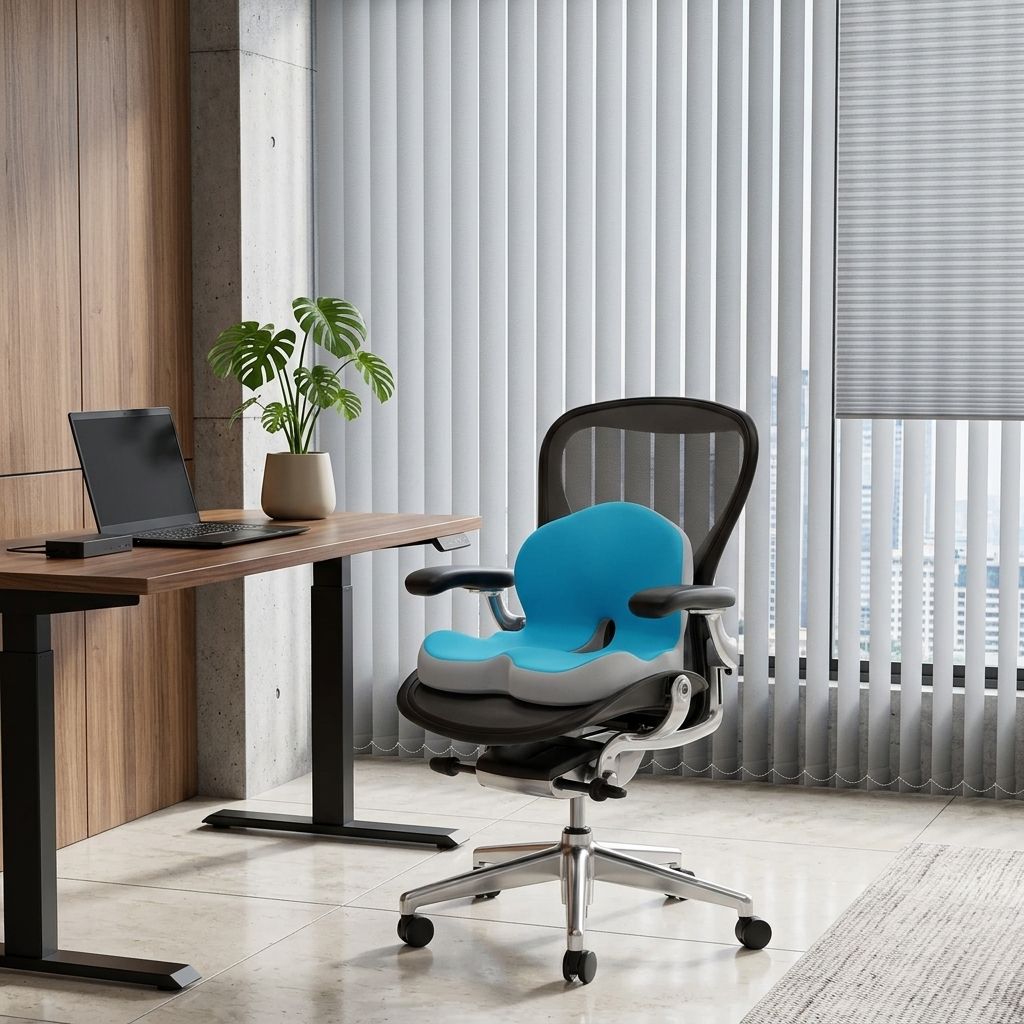 Coussin d’Assise en Mousse à Mémoire de Forme pour Confort et Posture