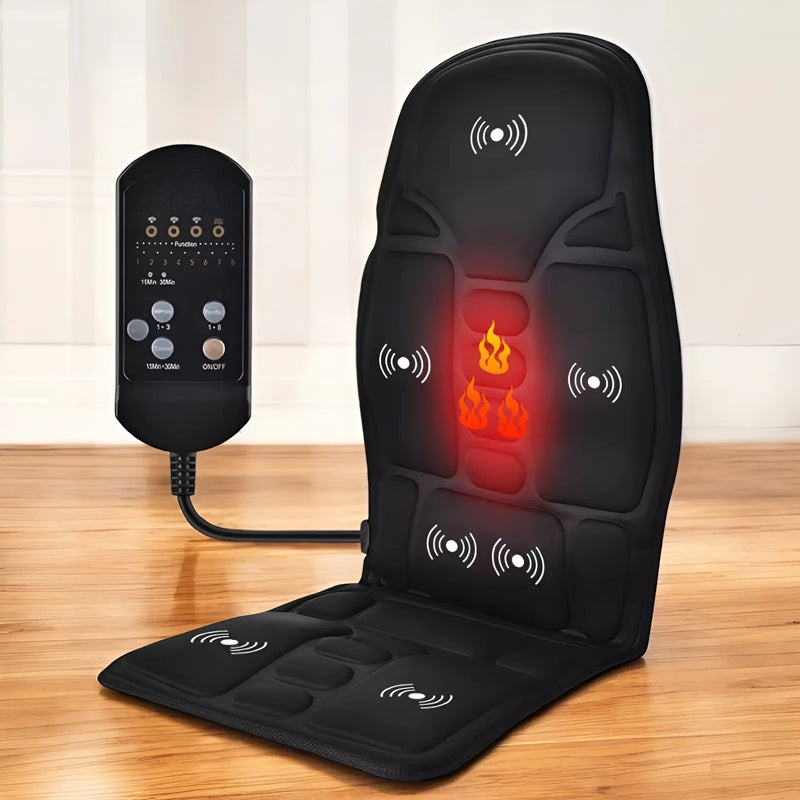 Coussin de Massage Électrique avec Chaleur – Coussin de Massage pour la Maison et la Voiture
