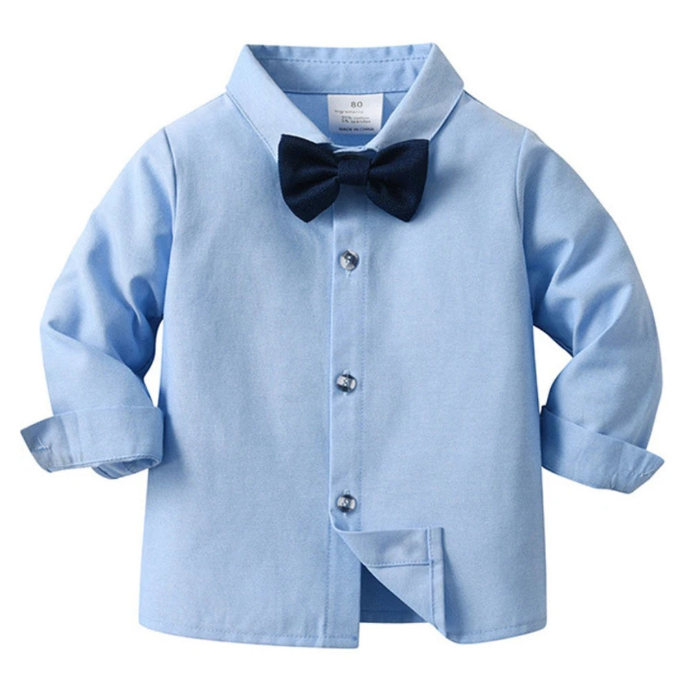 Costume formel chic pour garçons en 3 pièces avec nœud papillon