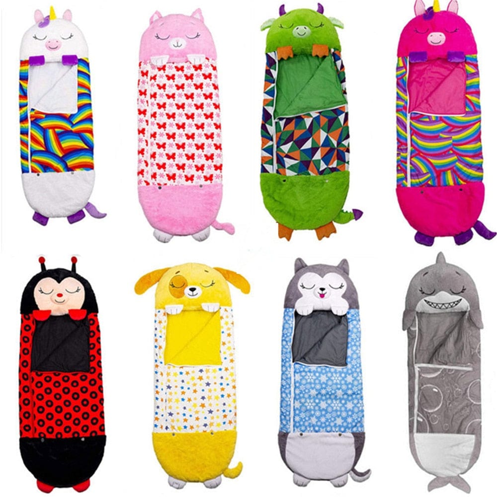 BeestigLeuk Sac de Couchage - Design pour Enfants Confortables et Joyeux