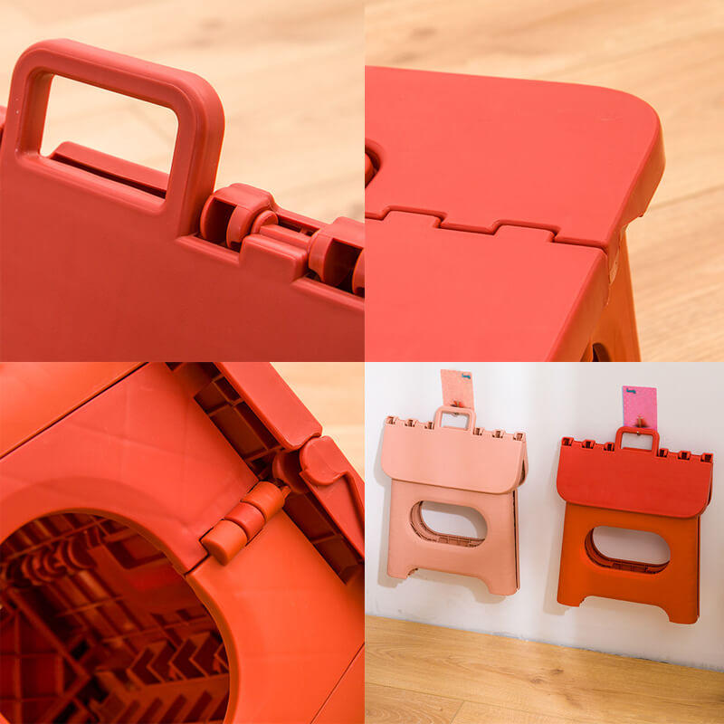 Tabouret de Marche Pliable Portable avec Poignée pour Utilisation Polyvalente