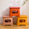 Tabouret de Marche Pliable Portable avec Poignée pour Utilisation Polyvalente