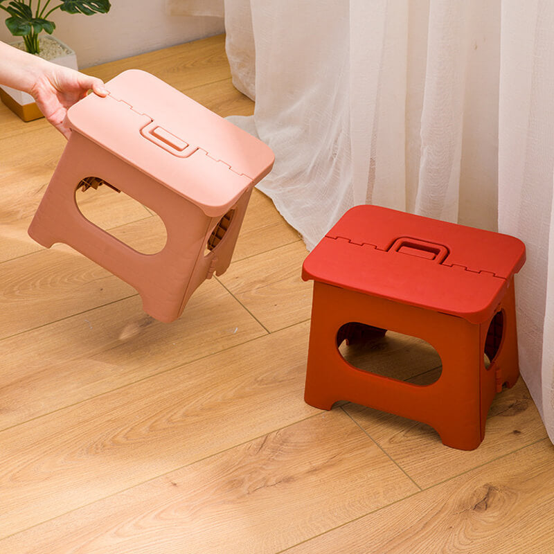 Tabouret de Marche Pliable Portable avec Poignée pour Utilisation Polyvalente