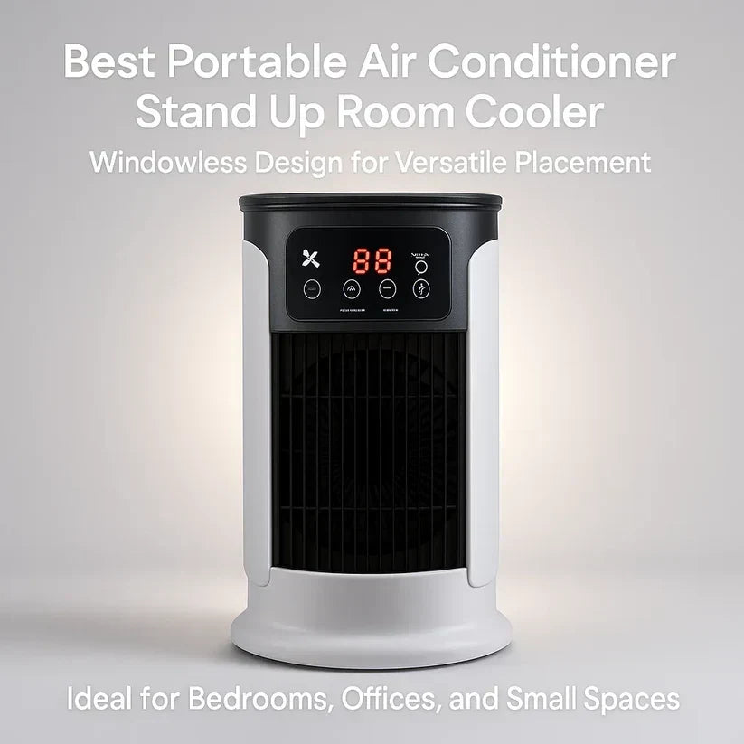 Climatiseur Portable Unisexe - Sans Fenêtre & Économe en Énergie