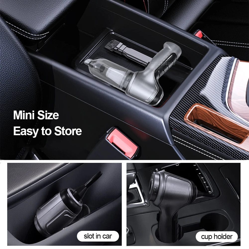 Aspirateur de Voiture Compact – Aspirateur Portable Sans Fil