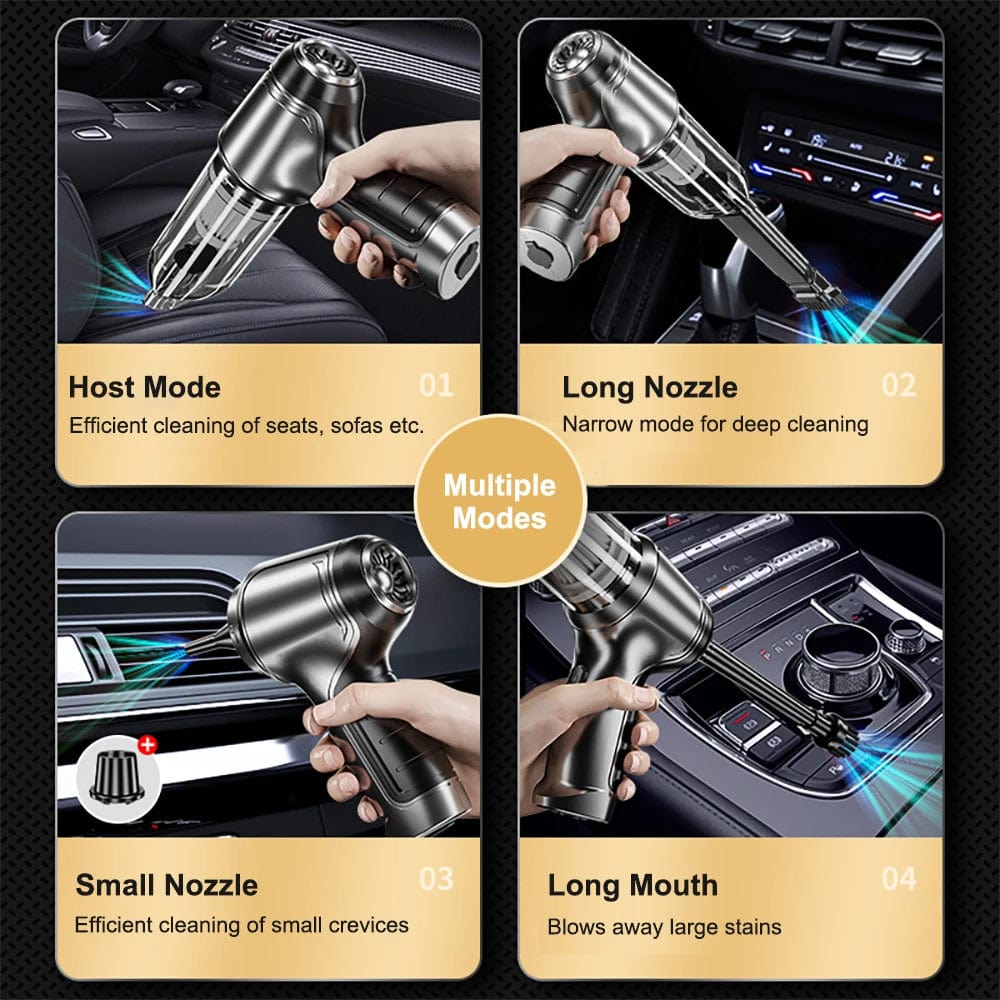 Aspirateur de Voiture Compact – Aspirateur Portable Sans Fil