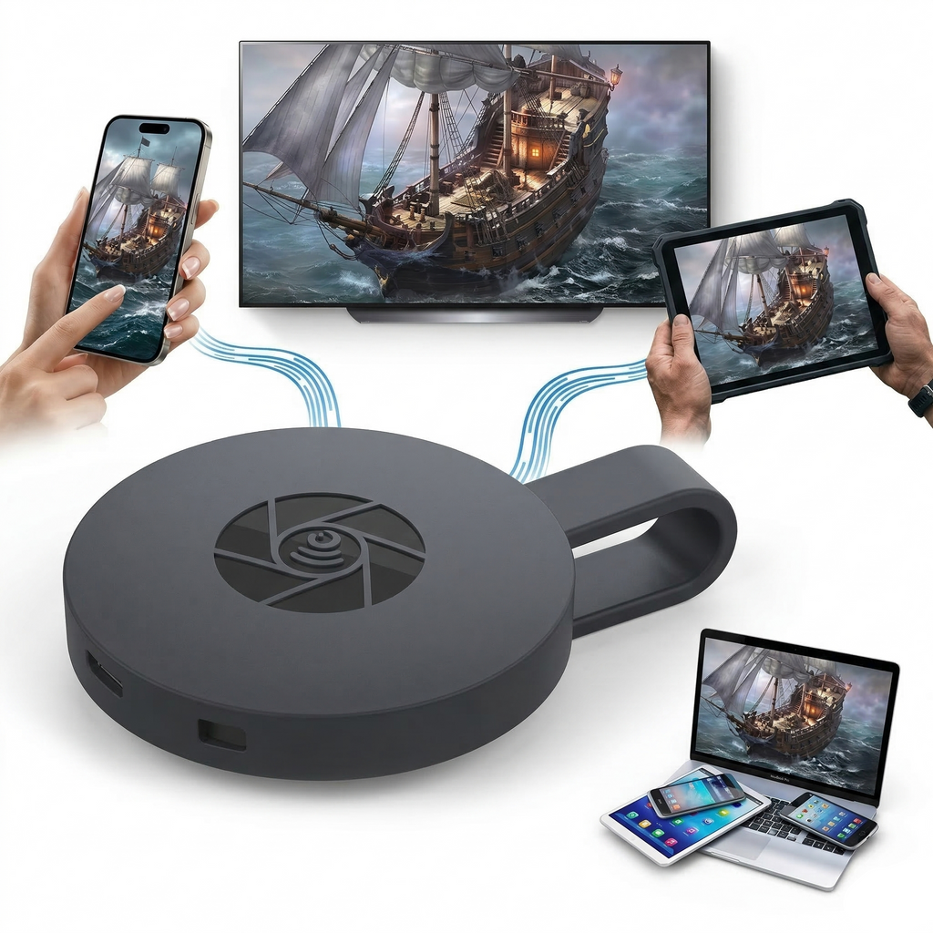 Adaptateur de Duplication d’Écran Sans Fil pour Téléviseur