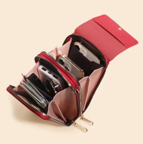 Sac à main chic en bandoulière avec portefeuille | Essentiels quotidiens