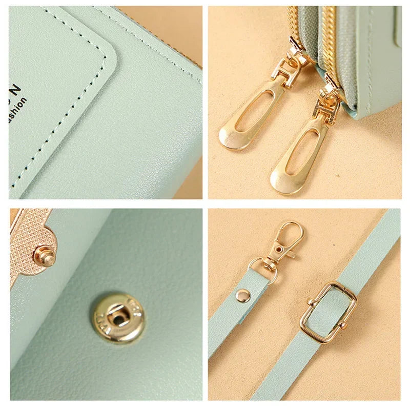 Sac à main chic en bandoulière avec portefeuille | Essentiels quotidiens