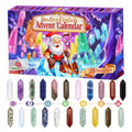 Calendrier de l'Avent en Cristal – 24 Jours avec des Cristaux Uniques