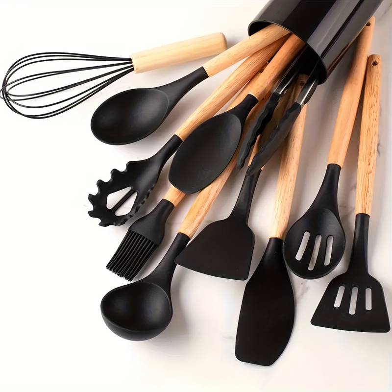 Skanto | Ensemble d'ustensiles de cuisine premium 12 pièces