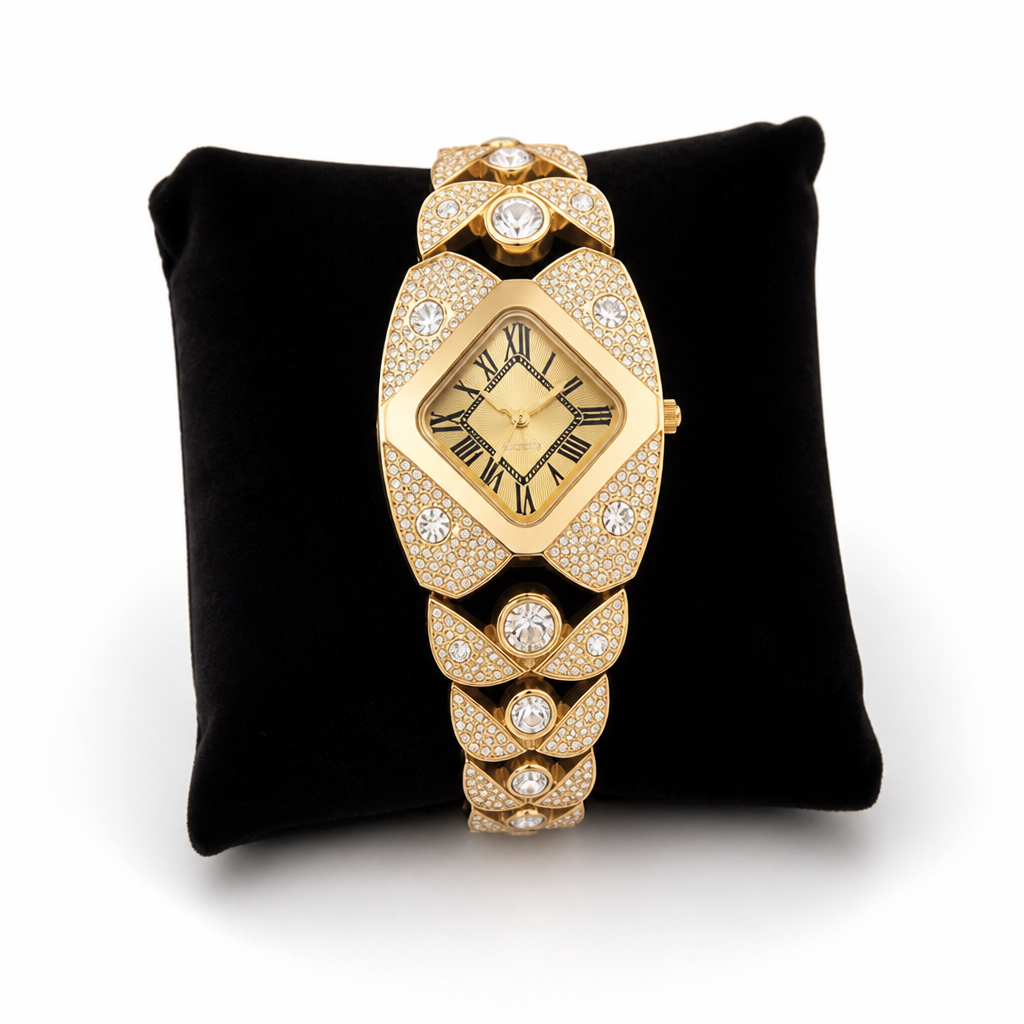 Montre Bracelet Quartz Celestara™ — Commandez Chaque Salle avec Confiance Éblouissante et Précision Intemporelle