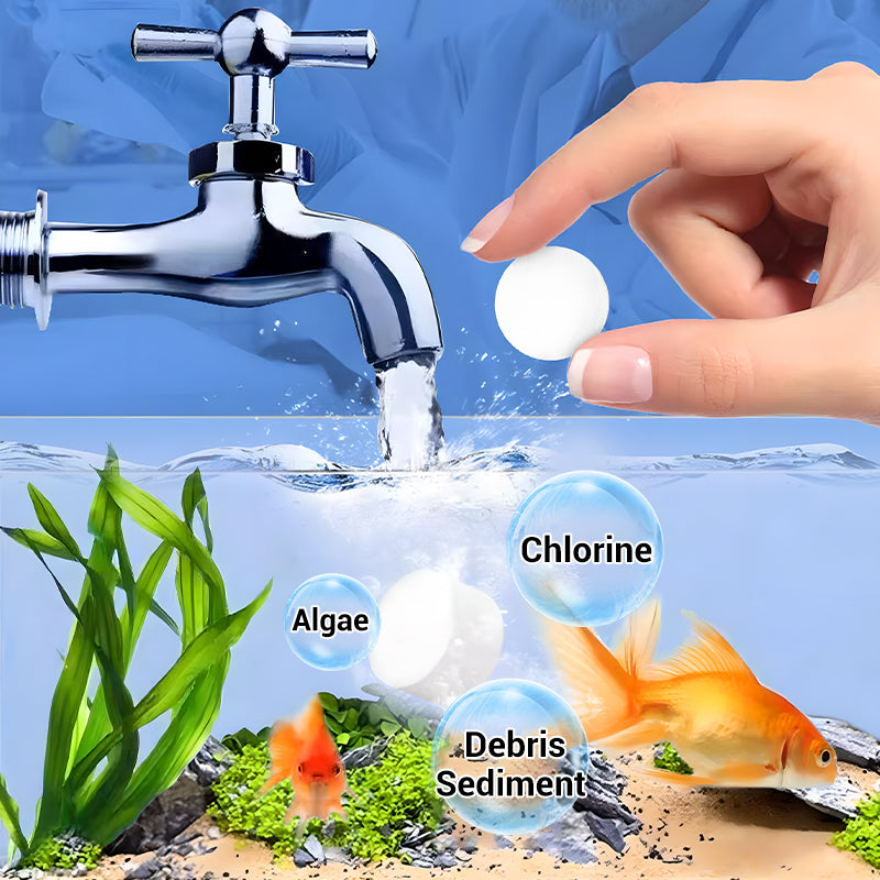 Tablette de purification de l'eau d'aquarium puissante