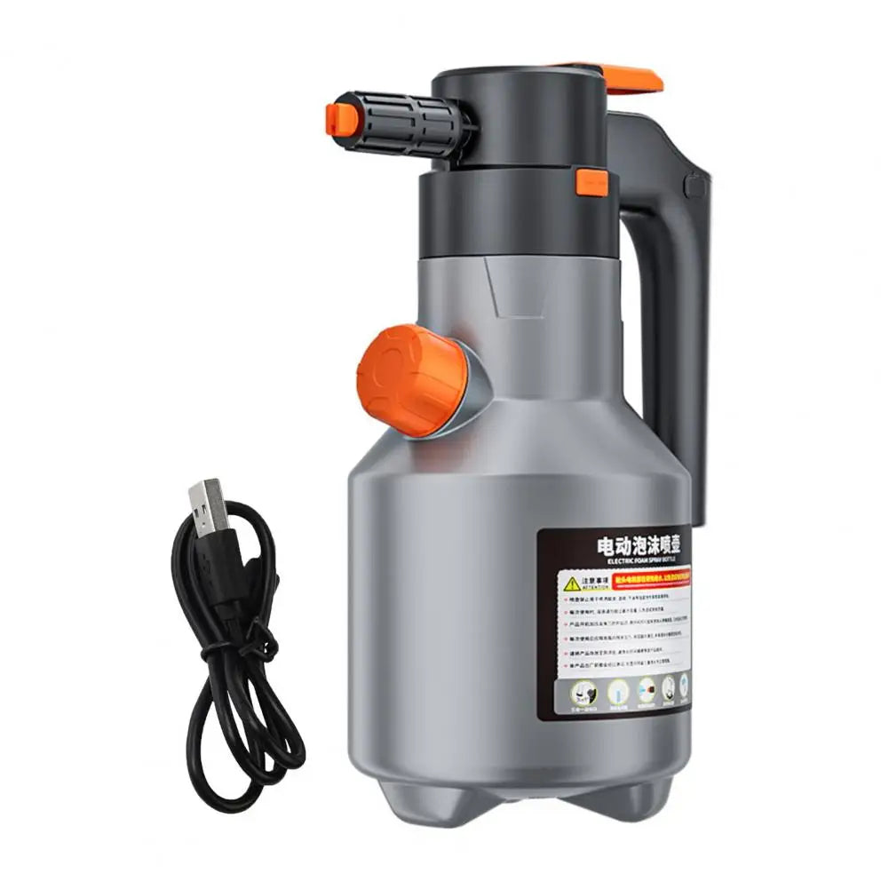 Bouteille de Spray Mousse avec Fonctionnement Électrique – Application Fluide