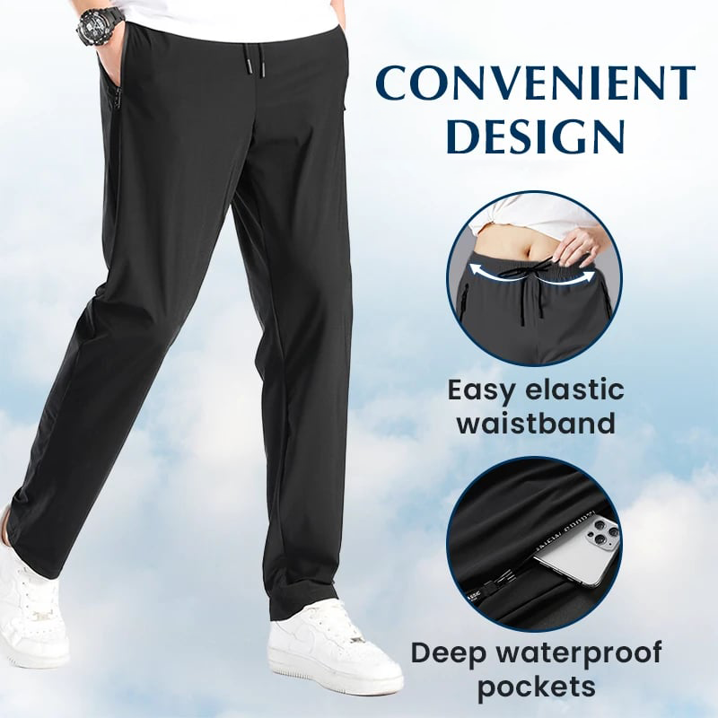 AeroGlide™ Pantalons Ultra Doux et Élastiques — Restez au Sec, Bougez Libre, Conquérez Chaque Instant