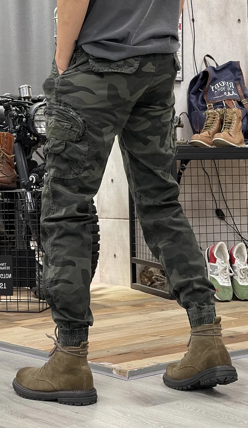 Strider™ Cargo | Jean cargo slim fit usé | 50% DE REMISE