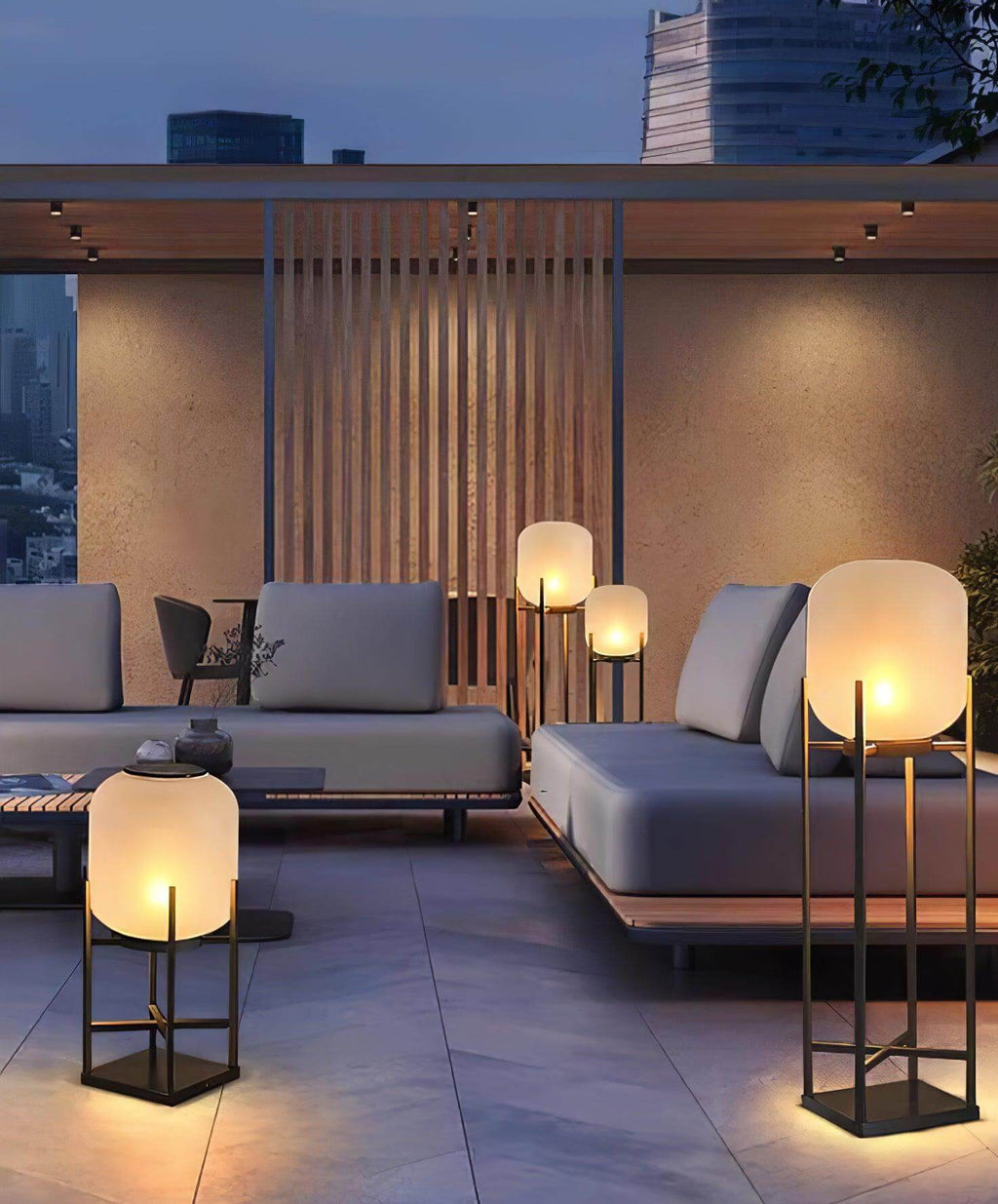 Lampe Solaire de Sol pour Extérieur – Éclairage Ambiant Durable pour Jardin et Terrasse