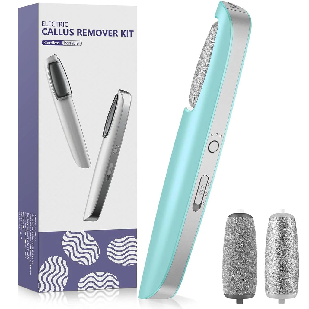 Fichier de Pied Électrique Rechargeable – Talons Lisses, À Tout Moment, Partout