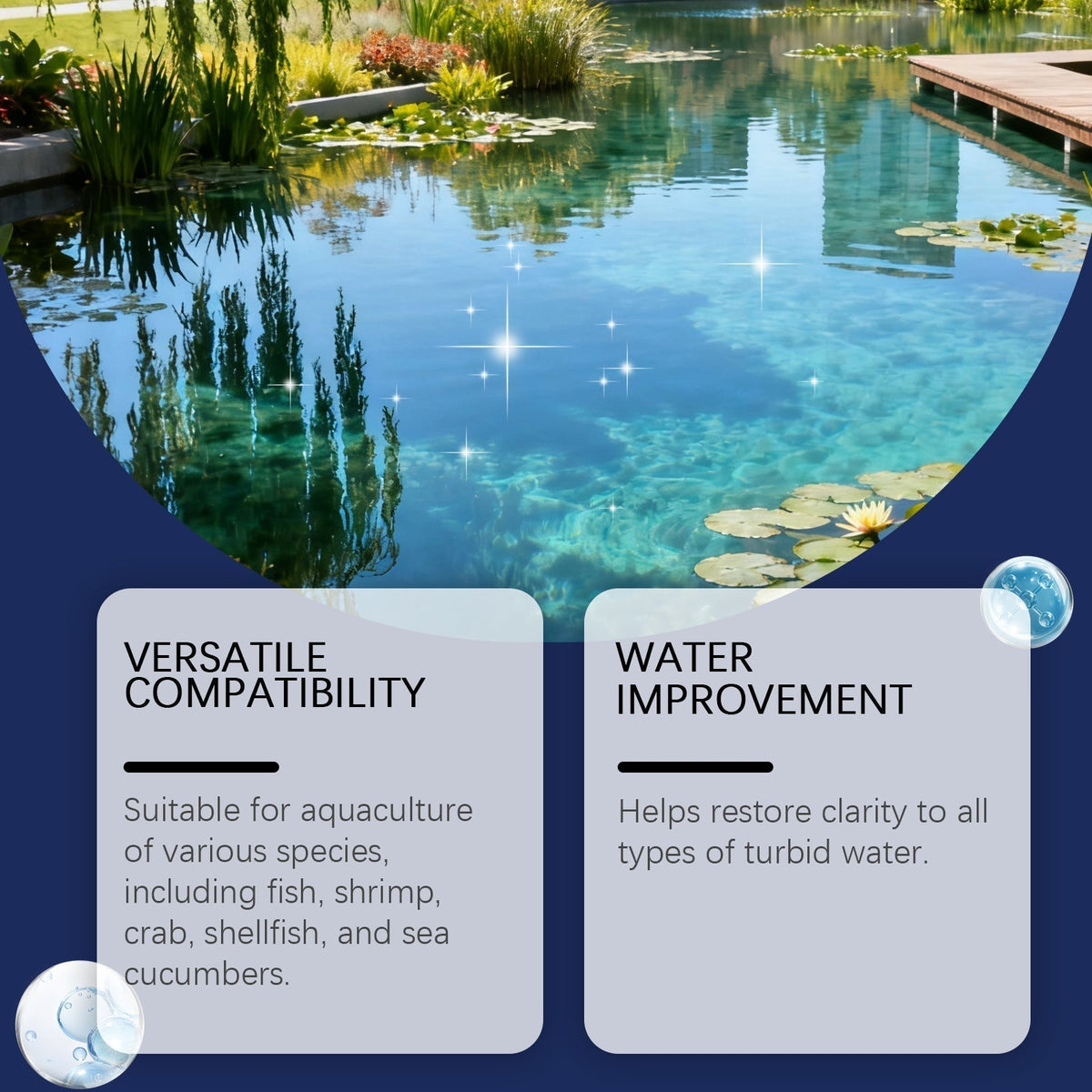 ClariPure™ Affineur d'Eau Avancé — Révélez Instantanément la Vie Vibrante Sous la Surface de Votre Eau