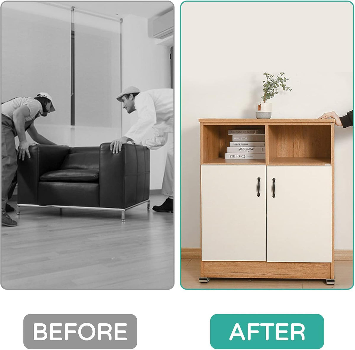 CleverMove™ — Une Puissance Sans Effort pour Déplacer des Meubles Lourds Sans Douleur ni Dommages