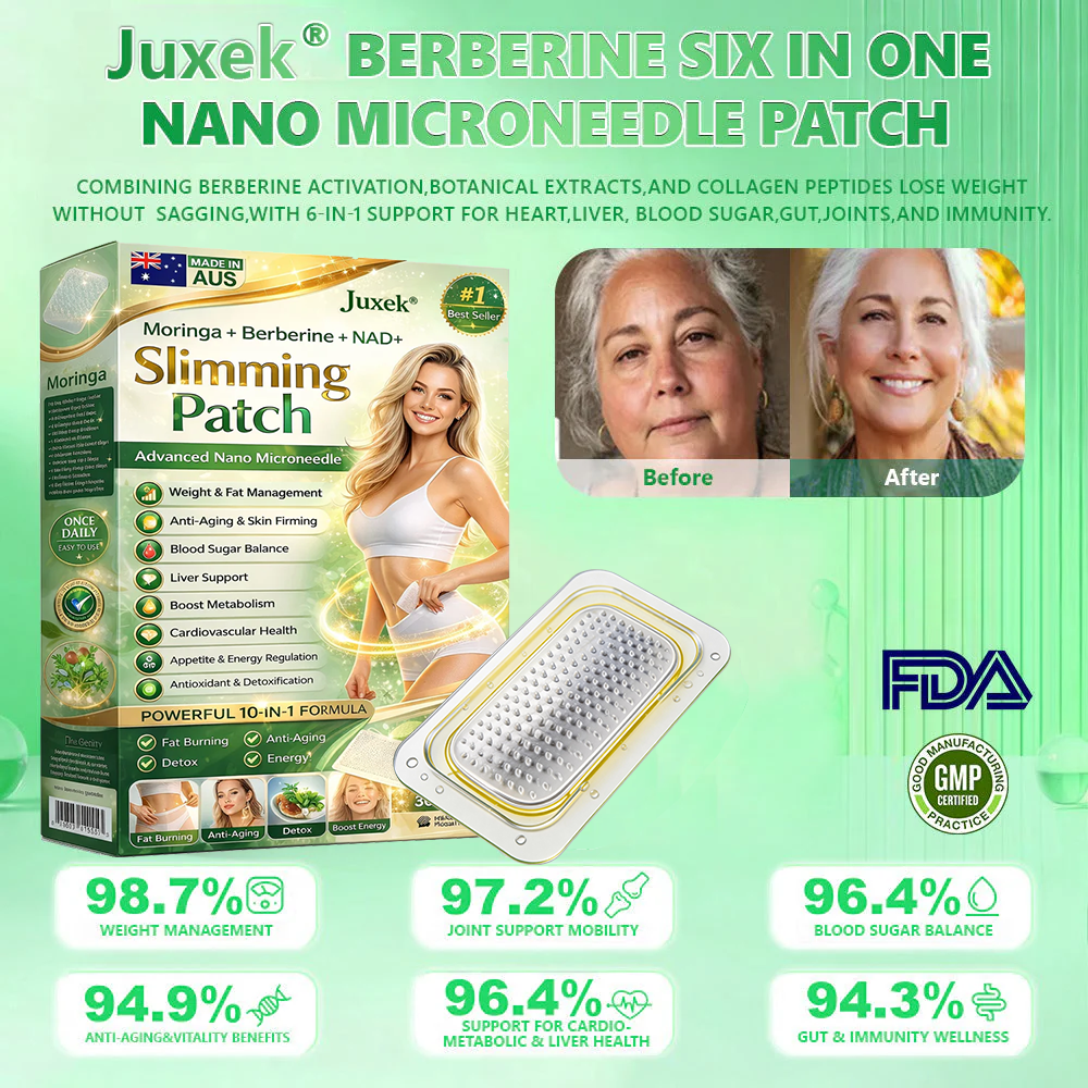 Celestiva™ Patch Nano Microneedle 6-en-1 — Enflammez votre combustion des graisses et révélez instantanément une peau jeune et radieuse