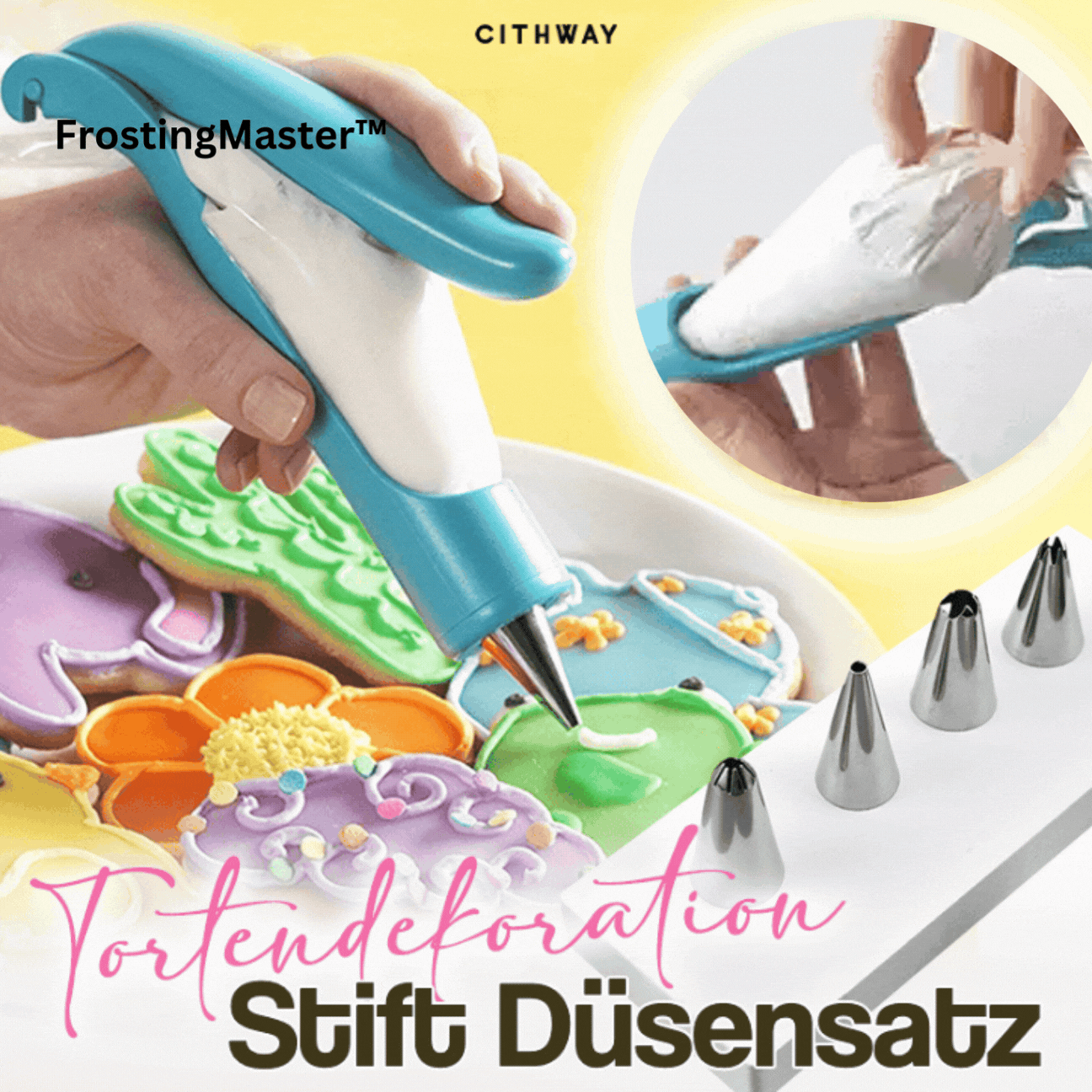 SwirlCraft™ — Débloquez des Designs de Gâteau Éblouissants et Sans Effort Qui Épatent à Chaque Fois