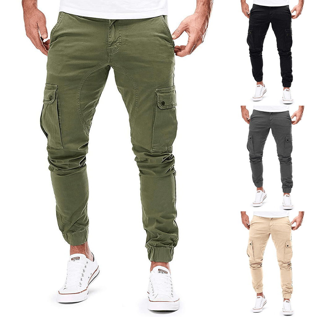 Pantalons Cargo Slim Fit Stretch pour Hommes