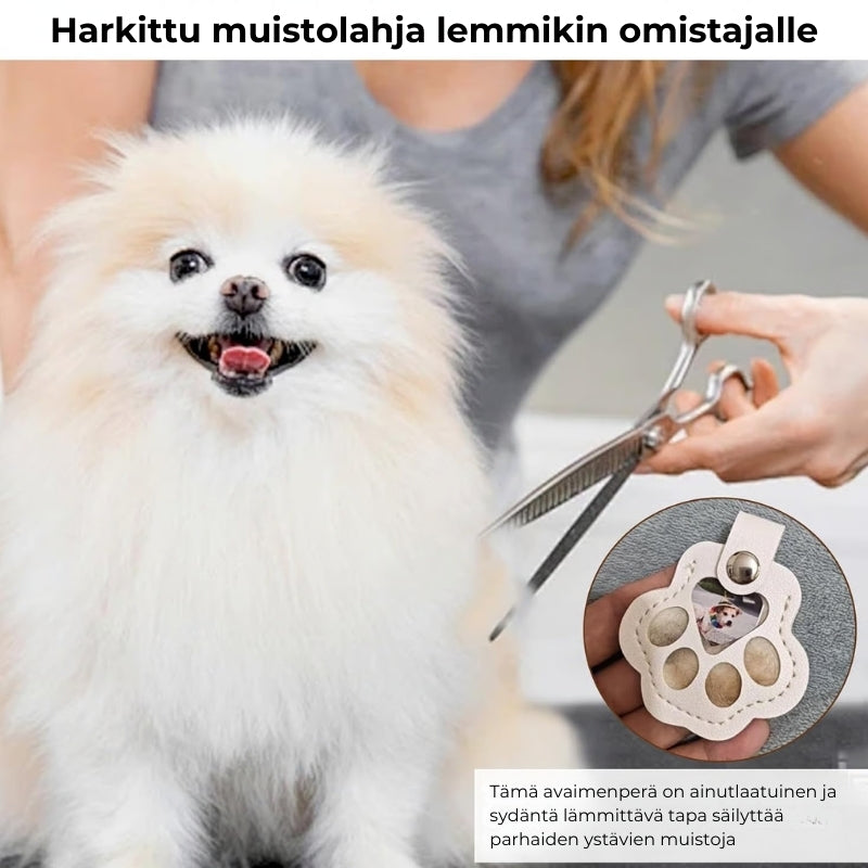 Le Porte-Clés PawPromise™ — Gardez l'Amour de Votre Animal Près de Vous, Guérissant Votre Cœur Chaque Jour