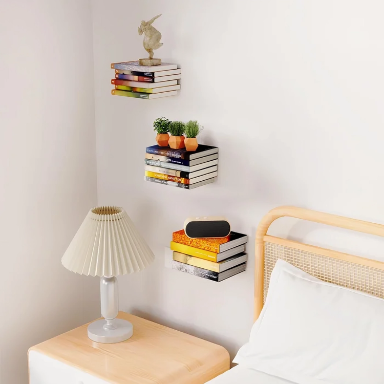 Affichez vos livres comme par magie avec cette étagère invisible