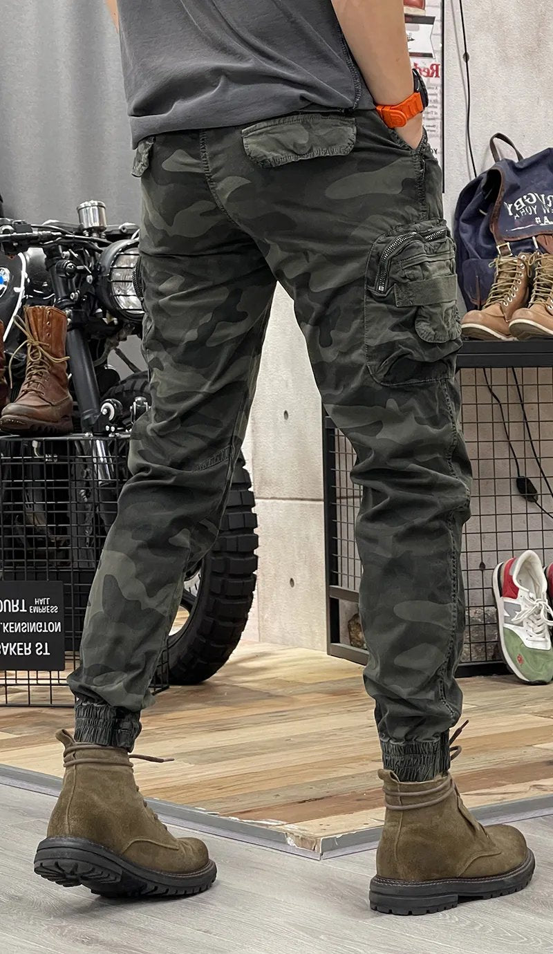 Strider™ Cargo | Jean cargo slim fit usé | 50% DE REMISE