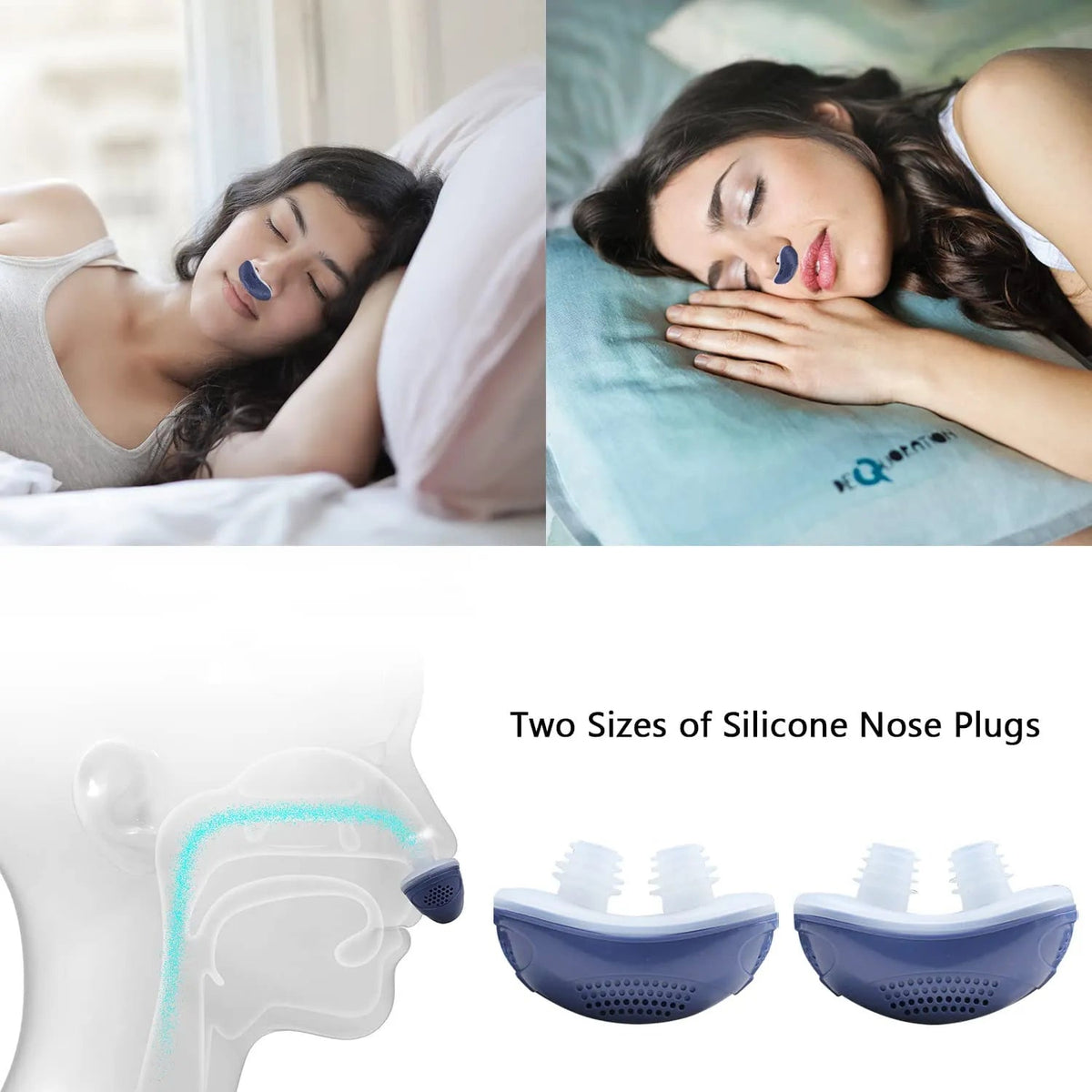 AirNova™ — Dormez librement et réveillez-vous rafraîchi sans masques ni bruit