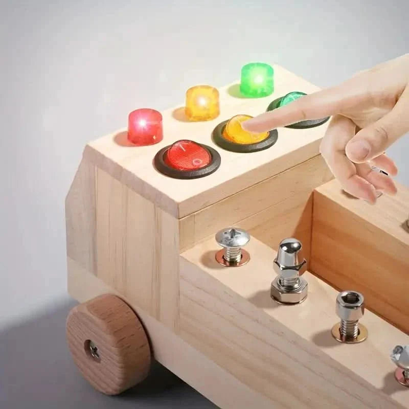 Tableau d'activités Montessori – Jouet éducatif interactif pour enfants favorisant la motricité fine et les compétences cognitives