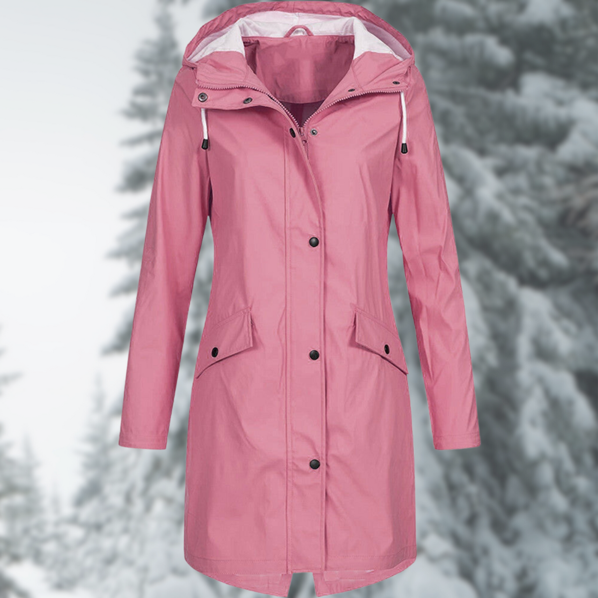 Veste de Pluie Femme avec Capuche – Protection Légère contre la Pluie