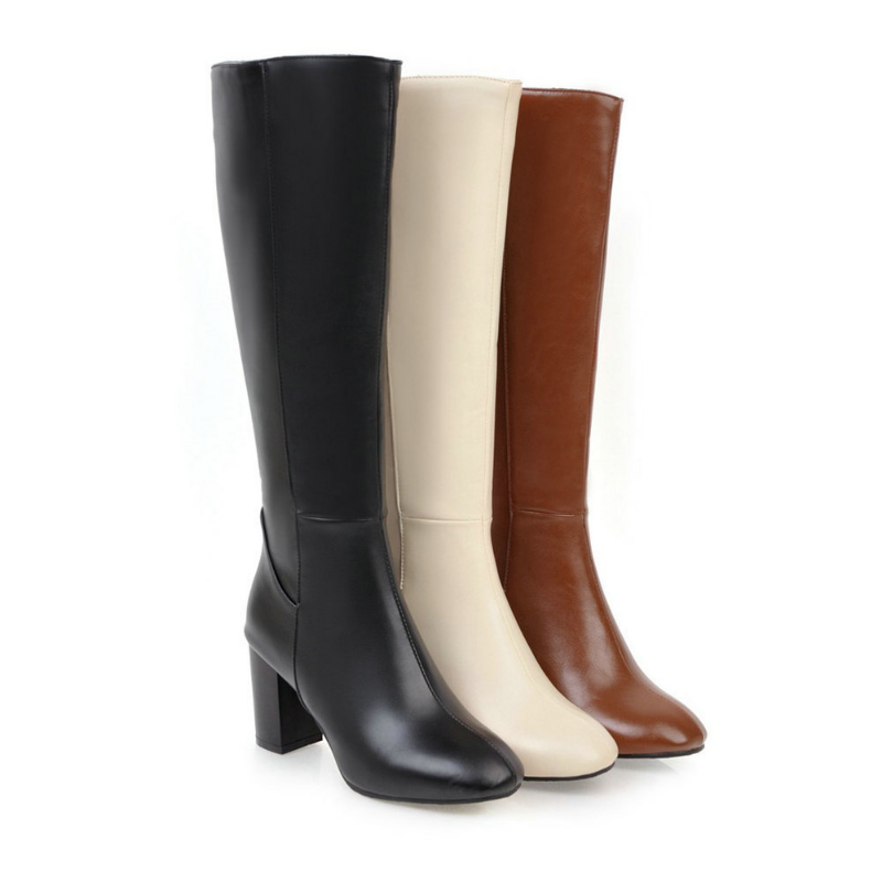 Bottines en Cuir Vegan Luxueuses avec Fermeture Éclair - Magie d'Automne Eden