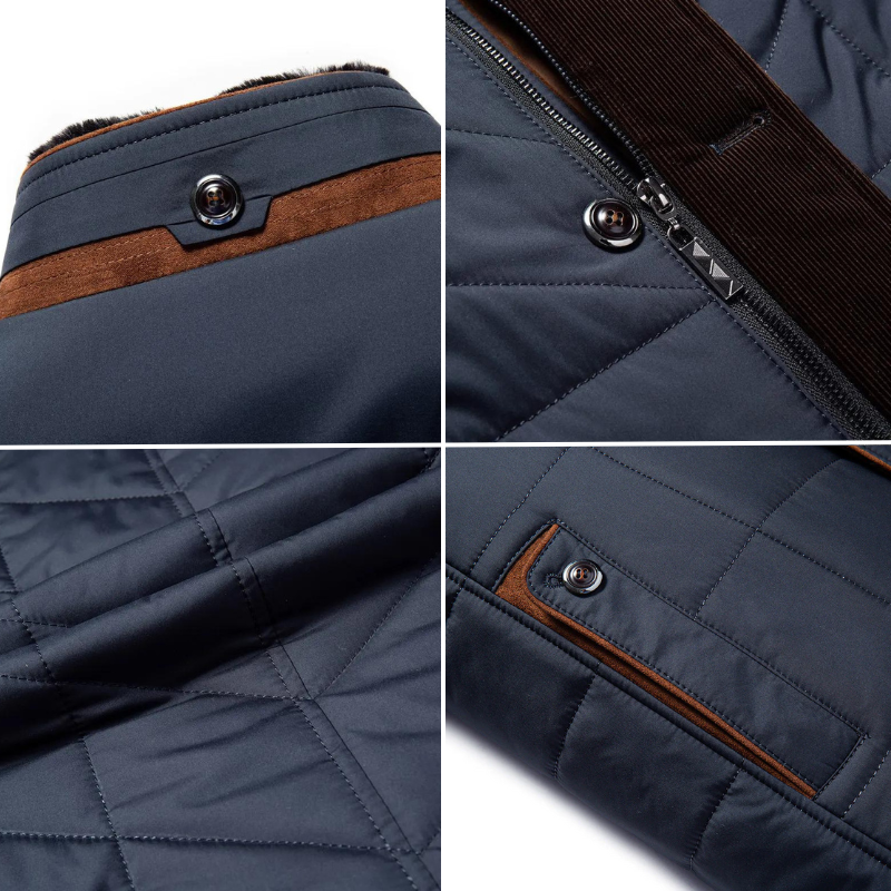 Veste d'hiver pour hommes matelassée avec technologie d'isolation premium - Édition Arctix Pro Winterzauber