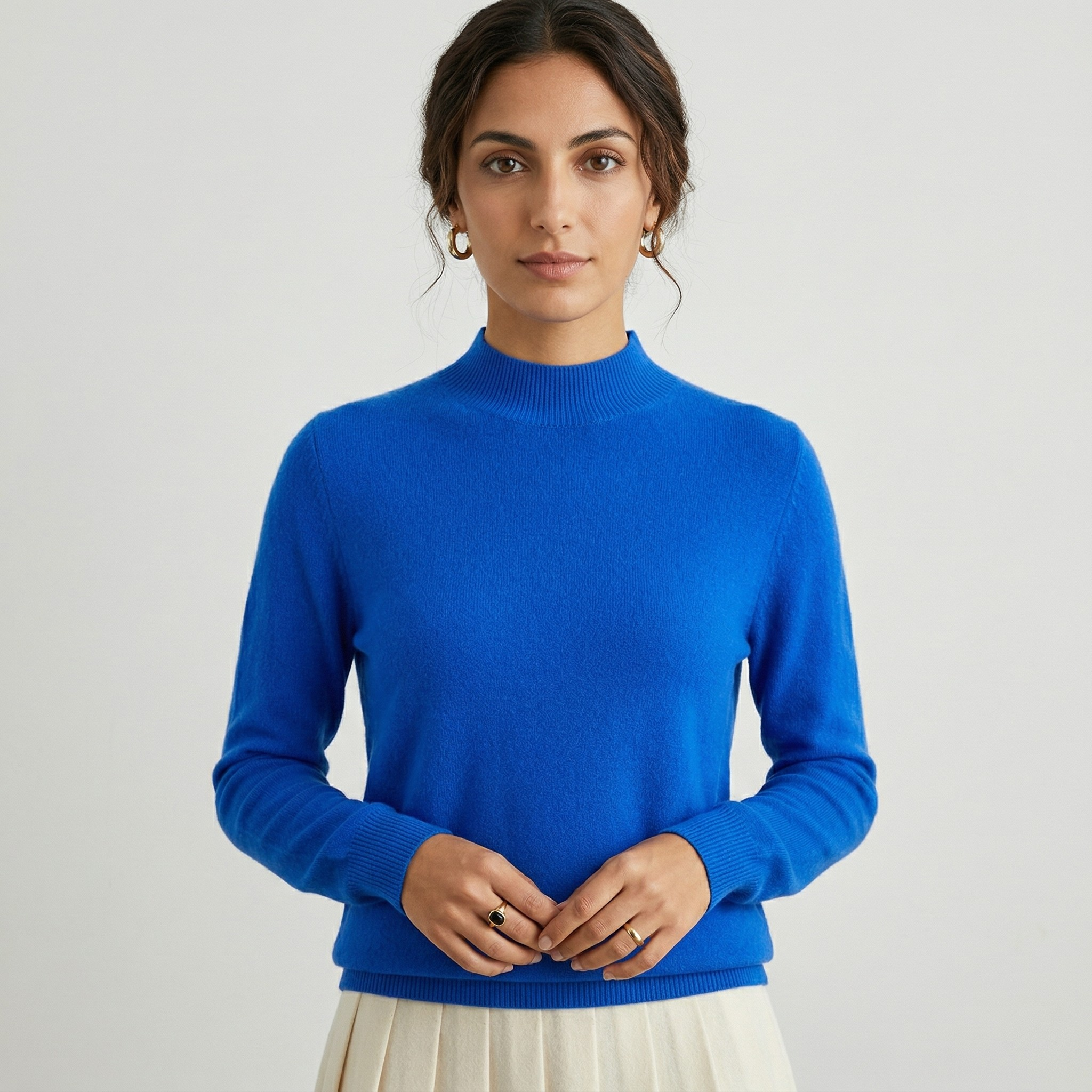 Pull Femme en Maille Douce Élégant Chaud