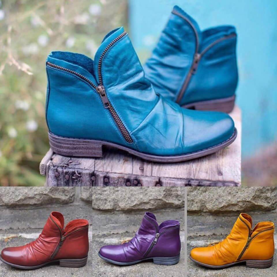 Bottines à Zip pour Femmes