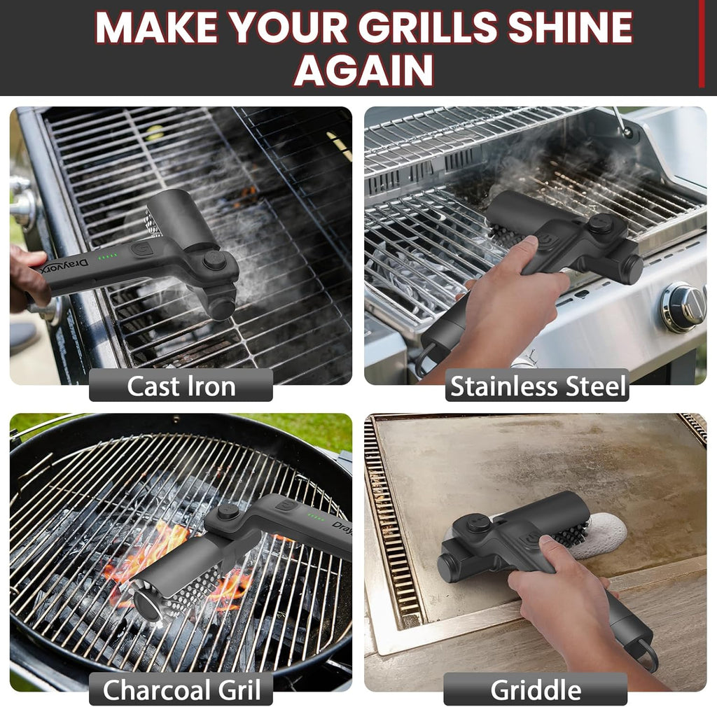 BlazeScrub™ — Nettoyez votre grill sans effort et profitez de chaque moment de barbecue étincelant