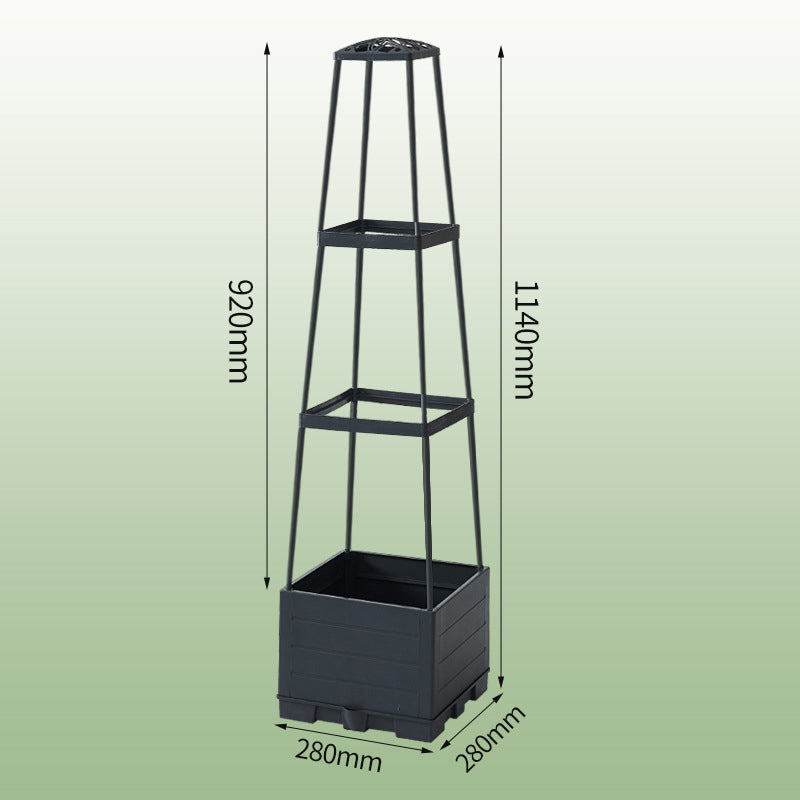 VertiBloom™ Tower — Transformez Votre Espace en Une Oasis de Jardin Luxuriante et Élevée