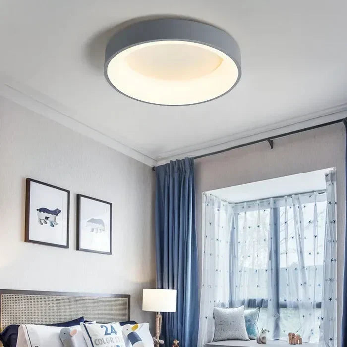 Plafonnier LED rond – Style scandinave, durable et lumière d'ambiance pour votre maison