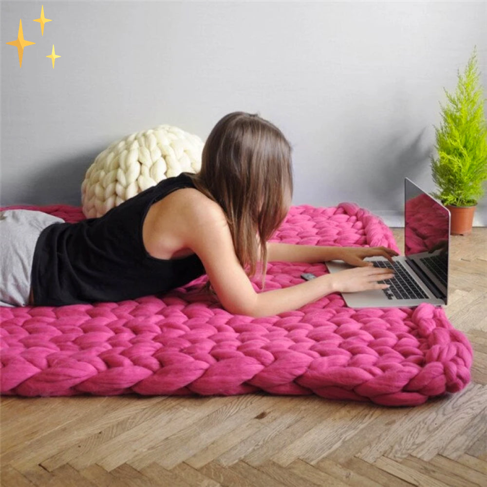 1000 Grammes XXL Chunky Fil à Tricoter - Édition LuxaWool Hiver