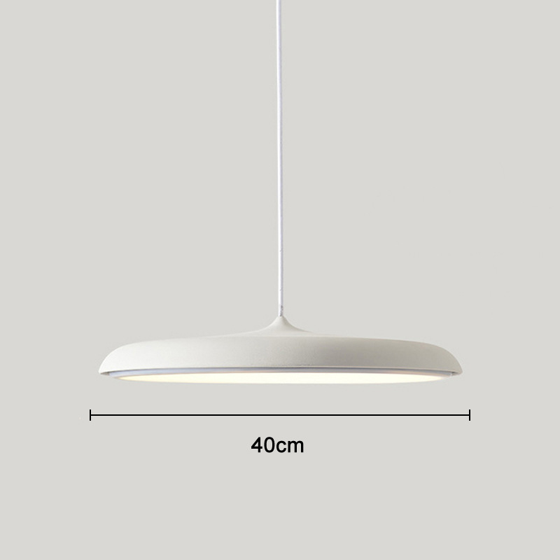 Lustre de style scandinave avec LED, métal et acrylique