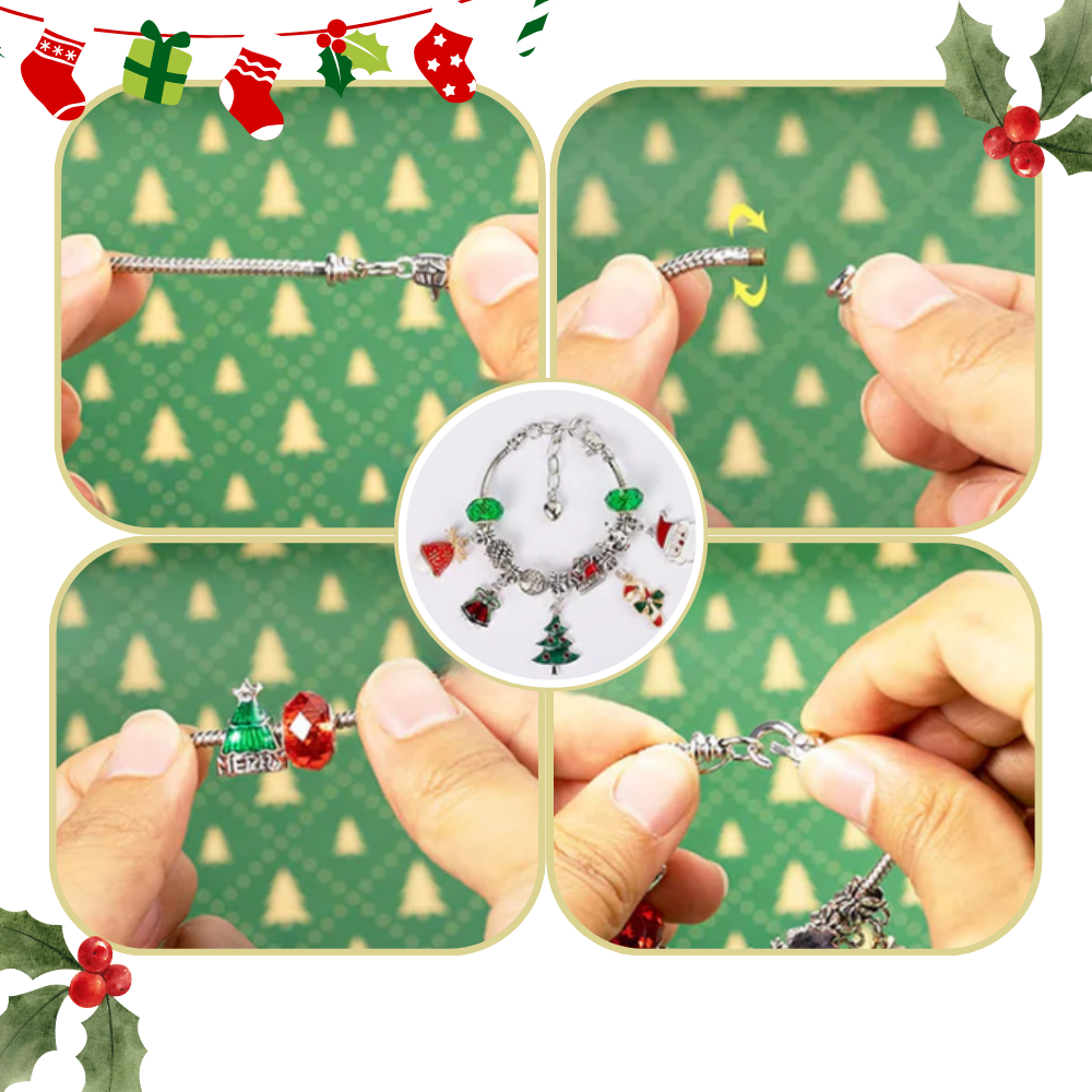 Calendrier de l'Avent DIY 2026 pour Filles – Ensemble de Bijoux et Bracelets