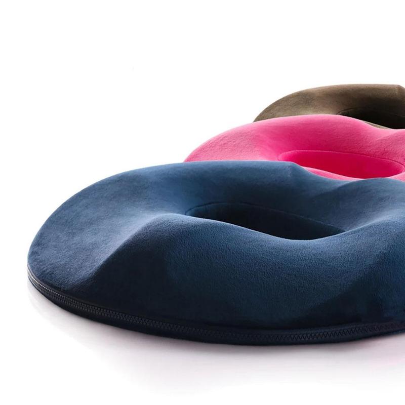 Coussin en Forme de Beignet - Soulage la Douleur au Coccyx avec de la Mousse Viscoélastique
