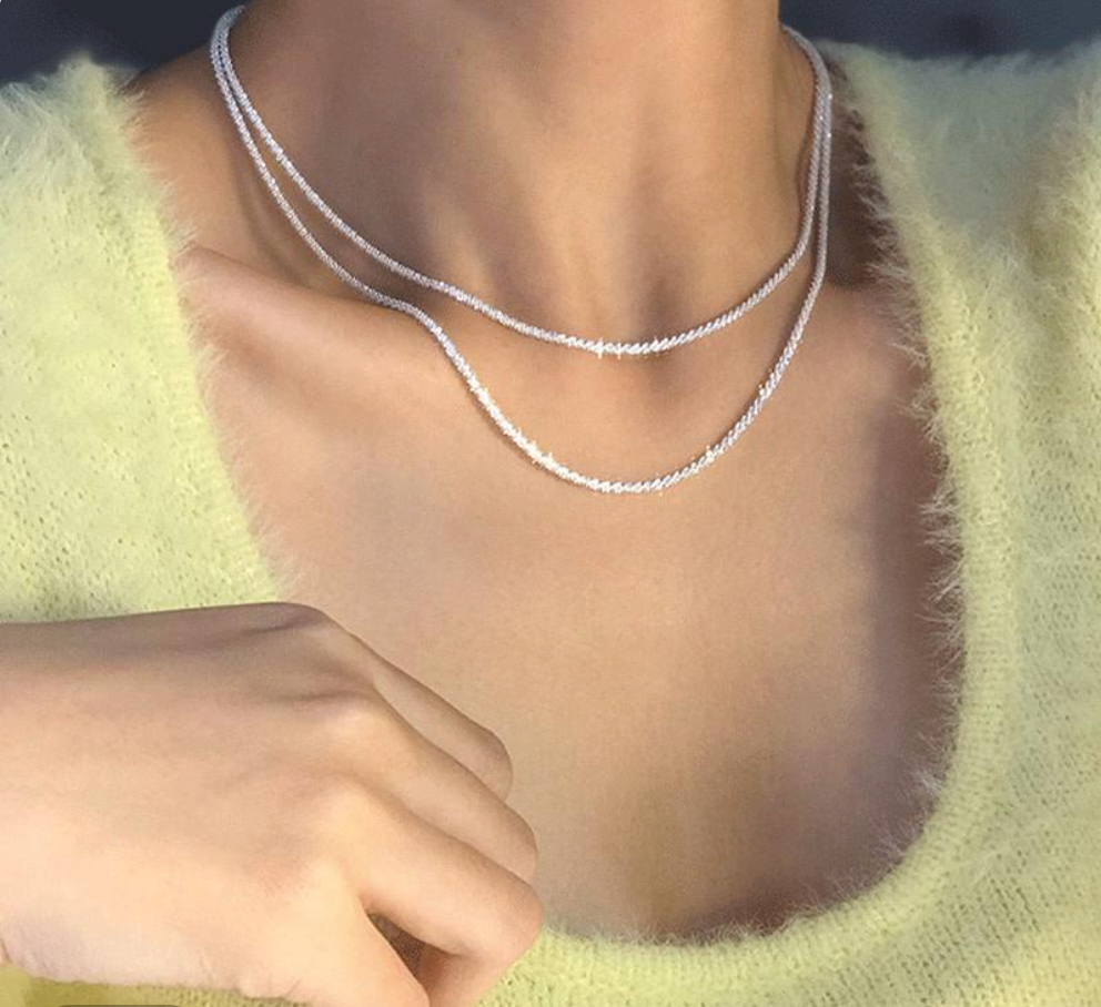 Collier étoile en argent